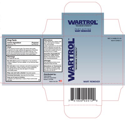 Wartrol.5oz label - Wartrol.5oz label